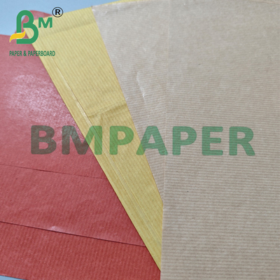 889 mm x 1194 mm Kraftpapier mit gefärbten, texturisierten Streifen für Handwerk/DIY