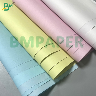 50-120gm klares Bild beschichtet Kohlenstofffreies NCR Kopierpapier CB / CF / CFB Rollen für Rechnungen und Quittungen Rechnungsdruck