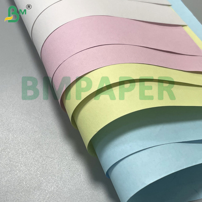 50-120gm klares Bild beschichtet Kohlenstofffreies NCR Kopierpapier CB / CF / CFB Rollen für Rechnungen und Quittungen Rechnungsdruck