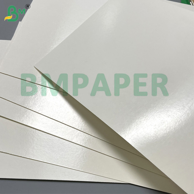 PET-Öl / wasserdichtes weißes Papier 280 gm Für Speiseboxen Bäckerei Verpackung