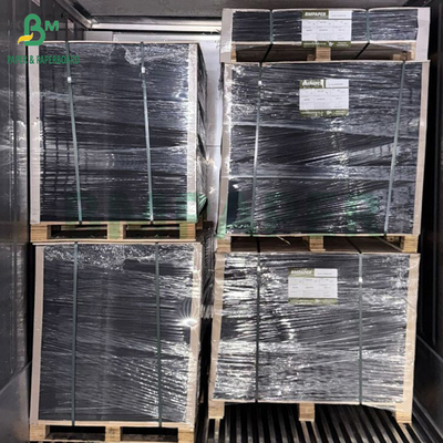2mm 1600g Schwarzes Karton Massivbrett für Uhrenboxen 89 X 119cm 93 X 130cm