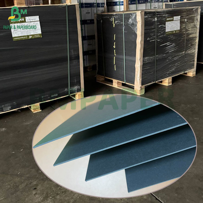 1200 grs 1600 grs Super glatter schwarzer Karton 70 cm x 100 cm für starre Kisten