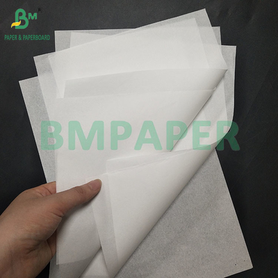 40 g 60 g Weiß Kit5/ Kit7 Fettdichtes Papier zum Verpacken von Hamburgern