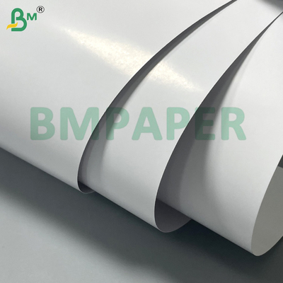 80 grs 85 grs Hochglänzendes Weiß C1S Kunstpapier für Produktetiketten