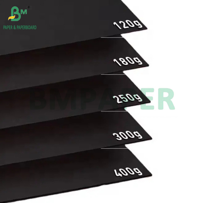 400gm 450gm Schwarze Kartonfolien für Parfümbox 89 x 119cm gut faltbar
