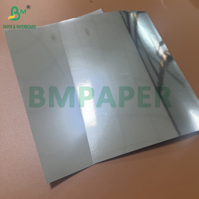 275 gm 0,36 mm PET Glanz Silberkarton für Kosmetikbox 66 x 90 cm