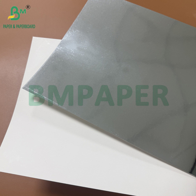 275 gm 0,36 mm PET Glanz Silberkarton für Kosmetikbox 66 x 90 cm