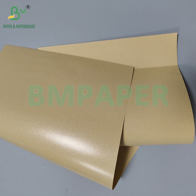 120 gm Einseitige PE-beschichtete Lebensmittelverpackung Braunes Kraftpapier