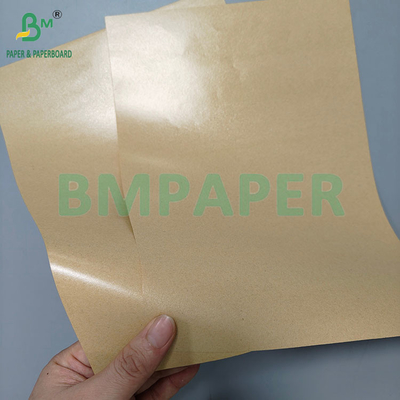 120 gm Einseitige PE-beschichtete Lebensmittelverpackung Braunes Kraftpapier