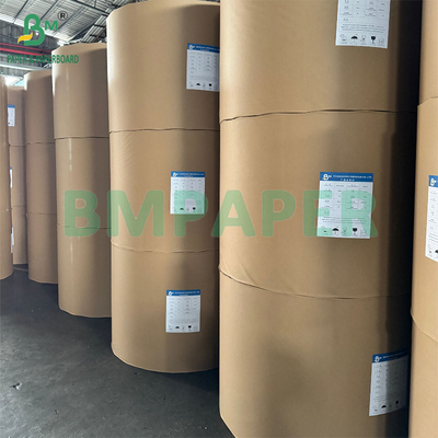 120 gm Einseitige PE-beschichtete Lebensmittelverpackung Braunes Kraftpapier