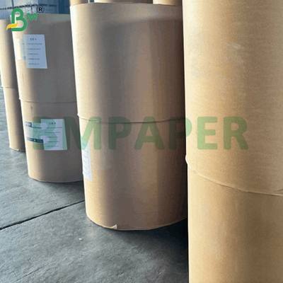 55gm BPA-freies Thermalcoating Papier Jumbo Roll Natur / Hochweiß 790mm 860mm