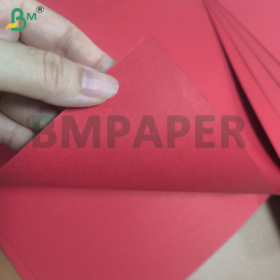 Einseitiges 270 g/m² Premium-Rotkartonpapier, unbeschichtet, für die Kartenherstellung