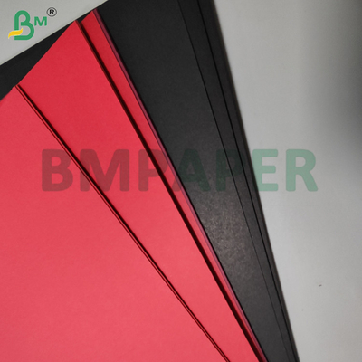 250 gm 300 gm Schwarz Rot Feste Karton für Geschenkboxen Hohe Steifigkeit