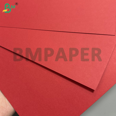 120 g/m² - 400 g/m² beidseitig glänzender roter Karton für hochwertige Verpackungen