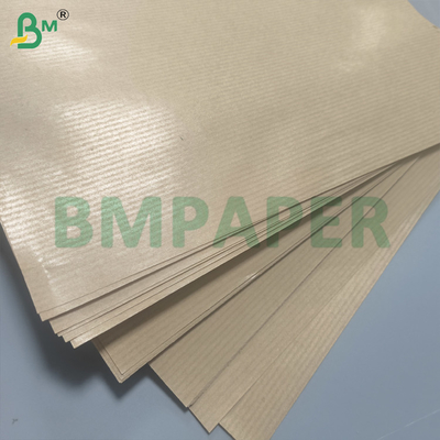 Rein braunes, geriebenes Kraft-Geschenkepalettenpapier 50 gm 60 gm MG-Papier
