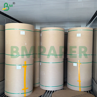 Rein braunes, geriebenes Kraft-Geschenkepalettenpapier 50 gm 60 gm MG-Papier