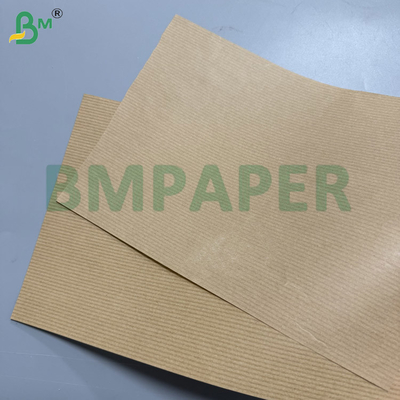 60g Maschinenglas 1 Seiten abgestrichenes braunes Kraftpapier für Taschen