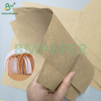 75 g/m² hochreißfestes und hochduktiles braunes Kraftpapier-Twisted-Paper-Rope