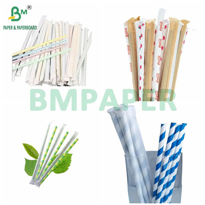 100% Grün Sicher 24grs 26grs 28grs Strohverpackungspapierrollen 29mm 34mm