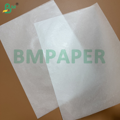 30 g 33 g einseitiges, wachsbeschichtetes weißes Verpackungspapier für Hamburgerverpackungen