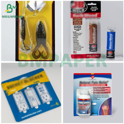 400 g/m² stark haftende weiße Blisterkarte für Heißsiegelverpackungen
