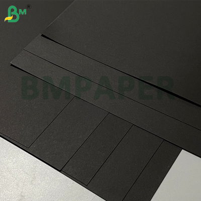 80gm Holzzzellstoff Doppelseitig Schwarz DIY Luxusverpackung Kraftpapier