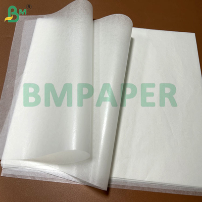 30 gm 40 gm Weißes Wachspapier zur Verpackung von Hamburgern 30 x 40 cm