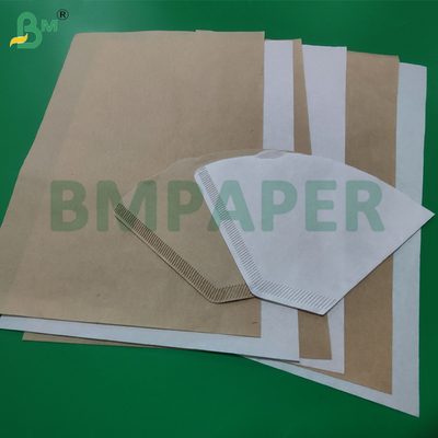 50gsm 54gsm Weiß Braun Krepp Kaffee Filterpapier für Teebeutel Umweltfreundlich