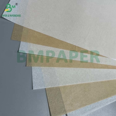 30GSM 35GSM Gebleichtes Ungebleichtes Fettbeständiges Silikonbeschichtetes Backpapier