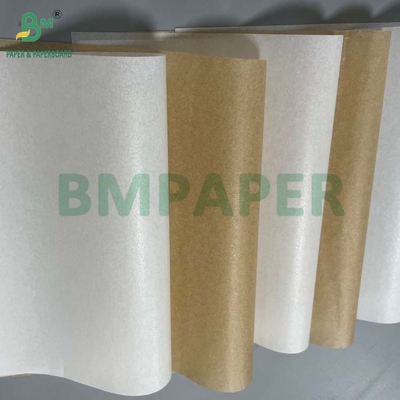 30GSM 35GSM Gebleichtes Ungebleichtes Fettbeständiges Silikonbeschichtetes Backpapier