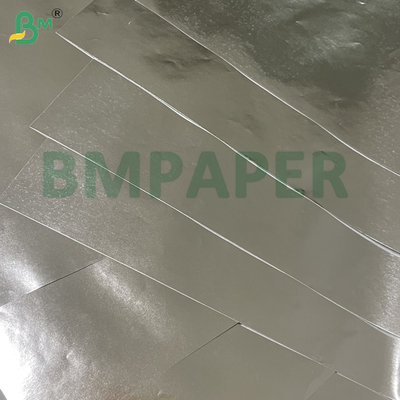 70gm hochfeste druckbare Lebensmittelpapier aus Silber-Aluminium für die Verpackung von Hamburger-Cookies
