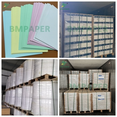 75GSM-Papier NCR Autocopiante Kohlenstofffreies Papier für kontinuierliche Verkaufsrechnungen