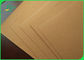 400gsm 450gsm 100% Virgin Solid Board Starke Braun Kraftpapier Für Hangbags