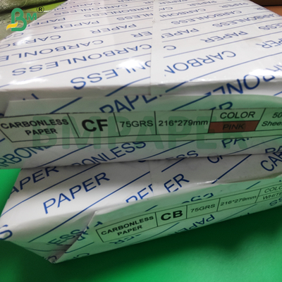 75 g 80 g NCR CB CFB CF Kohlenstofffreies Kopierpapier 8 1/2 x 11 Zoll Schwarz Bild