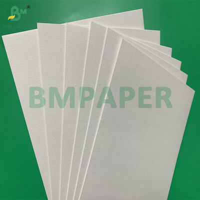0.4mm 0.9mm Bleached White Beermat Coaster Board Offset Printing Cardboard