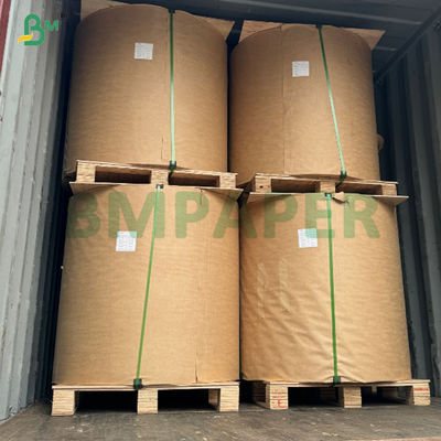 35G Ausgezeichnete Bedruckbarkeit Glänzendes, glasiertes MG-Kraftpapier zum Verpacken