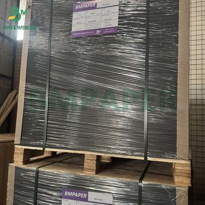 Hochwertiger, dicker 1,5 mm 2 mm schwarzer Papier-Hartkarton für Fotorahmen