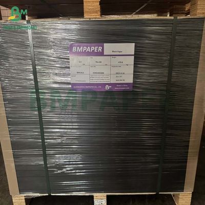 Hochwertiger, dicker 1,5 mm 2 mm schwarzer Papier-Hartkarton für Fotorahmen