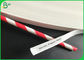 Großes Druck-60g 120g Straw Food Grade Paper Roll für Papierstrohe