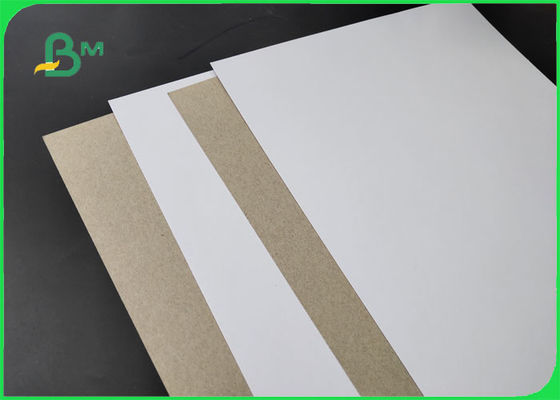 Grau-Rückseiten-glatte Seite FSC 250/300/400gsm C1S mit Weiß 1mm 2mm 3mm