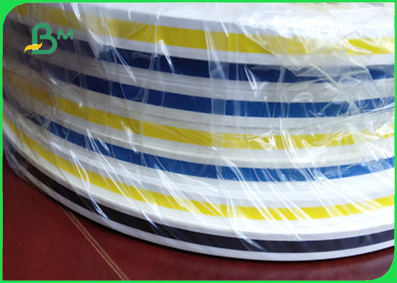 blaues Papier des Stroh-28g u. 60g u. 120g Rolls flexibler FSC- u. FDA-Streifen-Drucken