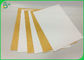 Ein überzogenes weißes hinteres SeitenKraftpapier 250g 325g für die Herstellung des Pommes-Friteskastens