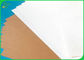FDA-ISO erkannte gebleichte weiße Kraftpapier-Jungfrau Papel Kraftpapier 60gr zu 200gram an