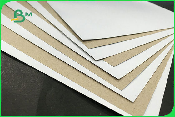 Aufbereitet einem Seiten-überzogenen weißen Grau-Rückseiten-Duplex-Brett für Verpackungs-Kasten FSC