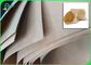 Jungfrau-sackt das natürliche Brown-Kraftpapier-Mittagessen des Nahrungsmittelgrad-50gsm Papier ein