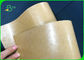 Fettdicht überzogenes PolyKraftpapier 350gsm + 15g für Straßen-Nahrungsmittelbehälter