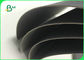 1.5MM 2MM 70 * 100cm Schwarz-Papier mit Grey Back For Boxes Packing