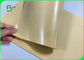 Brown/das weiße PET Kraftpapier-gestrichenen Papiers 60gsm +10g, das mit FDA-ISO Lebensmittelklassen ist, genehmigten