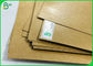 Verpackender Karton 90g der harten Dichte zum PET 450g beschichtete braune Kraftlinerblätter