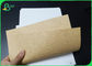 FDA-gebilligtes Seiten-weißes überzogenes Kraftpapier-Rückseiten-Papier mit dem Verpacken der Lebensmittel